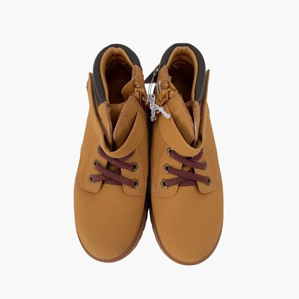 NEW Cat & Jack Toddler Eban Hiker Boots - Tan - Size 12